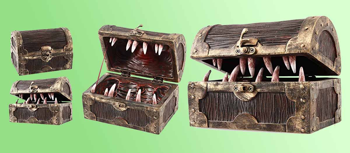 Mimic Dice Storage Chest